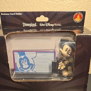 Disneyland Business Card Holder with Mickey Mouse